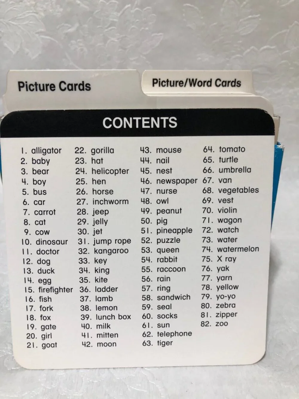 Harcourt Picture/Word Cards Collection Set - Grade: Kindergarten